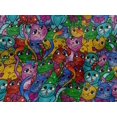 thumbnail image 4 of oneOone Viscose Jersey Multicolor Fabric Cat Sewing Material Print Fabric By The Yard 60 Inch Wide, 4 of 5