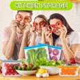 thumbnail image 2 of HLONK 10-Pack Reusable Leakproof Freezer Bags with Zipper Closure - Food-Safe Polyester Rectangular Storage Bags for Meat  Lunch  Travel  Fruits  Vegetables & Candy - Airtight Containers, 2 of 6