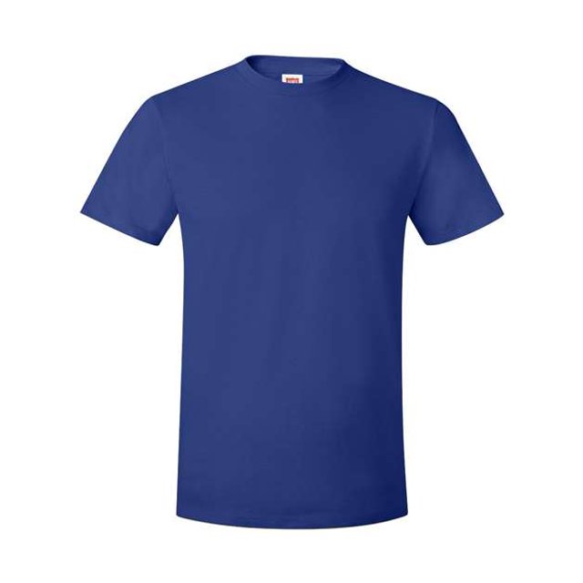 Hanes Mens Nano-T T-shirt, M, Deep Royal
