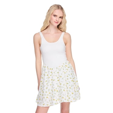 Robe patineuse style débardeur No Boundaries pour femmes