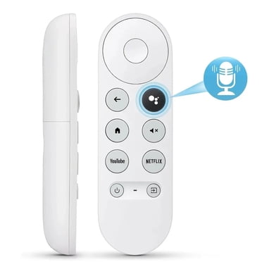 G9N9N Télécommandes Vocales Compatibles avec Google Chromecast 4k Snow GA01409-US/GA01919-US/GA01920-US/GA01923/GA02463/GA02464
