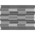 thumbnail image 1 of Ahgly Company Tapis d'Intérieur Rectangulaire Transitionnel Gris Gray Lavable à la Machine, 2 Pieds x 4 Pieds, 1 of 7