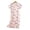 Orange, variant on Women's Plus Size Nightgown Cute Cartoon Print Short Sleeve Cotton Knit Sleepshirt Dress, Sweet Round Neck Loose Homewear by Hontri