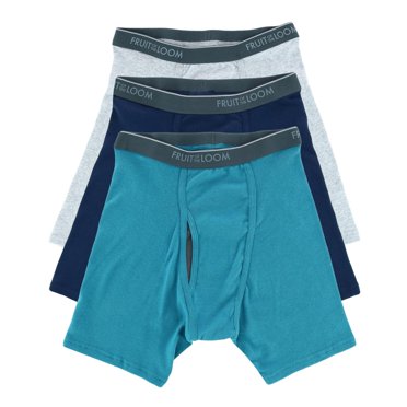 Fruit of the Loom Boxeurs Moulants Coolzone pour Hommes Assortis, Lot de 3, P, Assortis