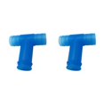 thumbnail image 2 of Decodeary Boire Boisson Tuba Peut Paille Acier Inoxydable Tuba Entonnoir Connecteur Bleu 2Set, 2 of 6