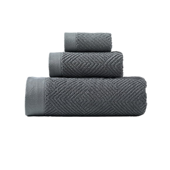 Towels for Bathroom Bath Towels Set for Bathroom Cotton Thick Soft Absorbent Towel Set of 3 Household Wash Face Gift Towel Bath Towels Set