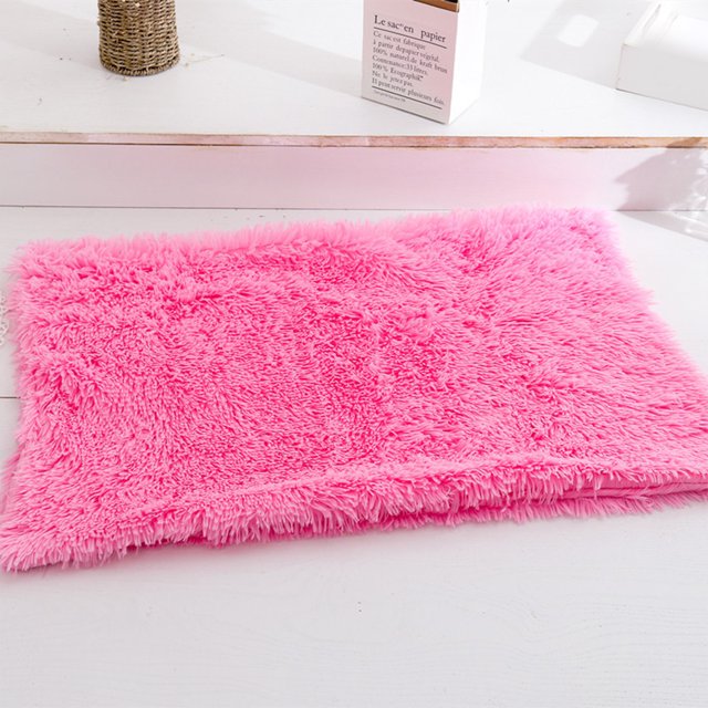 Baohd Soft And Fury Dogs Blanket - Warmth Anywhere Machine Washable Portable Snuggler Blanket For Pets Quick-drying Multicolor Pink 56*36CM,Pink 1Set