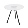 thumbnail image 1 of Almencla Round Table Foldable Height Adjustable Outdoor for BBQ Picnic Party Kitchen Clear, 1 of 8