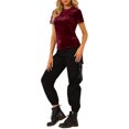 thumbnail image 3 of INSPIRE CHIC T-Shirt Décontracté à Manches Courtes et Col Rond en Velours pour Junior, Idéal pour les Fêtes de Noël, 3 of 5