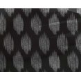 thumbnail image 4 of oneOone Georgette Viscose Black Fabric Geometric Line Ikat Sewing Craft Projects Fabric Prints By Yard 42 Inch Wide, 4 of 4