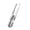 A, variant on Aursykel LED Lighted Tweezers for Eyebrow Removal Stainless Steel Precision Hair Plucker with Grip Convenient Travel Size Best for Ingrown Hair Face Hair Shaving Beauty Tools