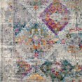 thumbnail image 3 of 596189 Calian Vintage Patchwork Boho Chic Faded Area Rug Rectangle 3'9" x 5'9", 3 of 3