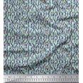 thumbnail image 1 of Soimoi Japan Crepe Satin Fabric Floral Shirting Decor Fabric Printed Yard 42 Inch Wide, 1 of 3