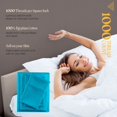thumbnail image 2 of SGI Bedding 1000 TC Egyptian Cotton Bed Sheet Set - Twin Size Sheets 1000 Count Sheets for Twin Size Bed - Soft, Durable Sheets Cotton Sheets in 1000 TC 18" Deep Turquoise Blue, 2 of 6