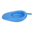 thumbnail image 3 of Thickened Bedpan, Strong Load Bearing 2.5cm Radian Elderly Bedpan Reduces Lumbar Support Labor Saving  For Home, 3 of 8