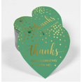 thumbnail image 2 of Inkdotpot Pack Of 50 Real Gold Foil Paper Tags Thanks For Celebrating With Me Birthday Favor Hang Tags, 2 of 6