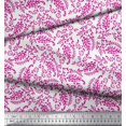 thumbnail image 2 of Soimoi Rayon Fabric Leaves & Paisley Block Print Fabric by The Yard 56 Inch Wide, 2 of 3