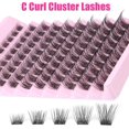 thumbnail image 4 of HSHDLDF Wispy Lash Extension Clusters DIY Eyelash Extensions 100Pcs Natural Lashes Clusters 8-16mm Fluffy Individual Lashes Cluster DIY at Home ALICROWN Cluster Lashes Set, 4 of 7