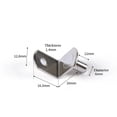 thumbnail image 3 of L Shaped Metal Shelf Support Brackets for Cabinet And Bookcase, 3 of 7