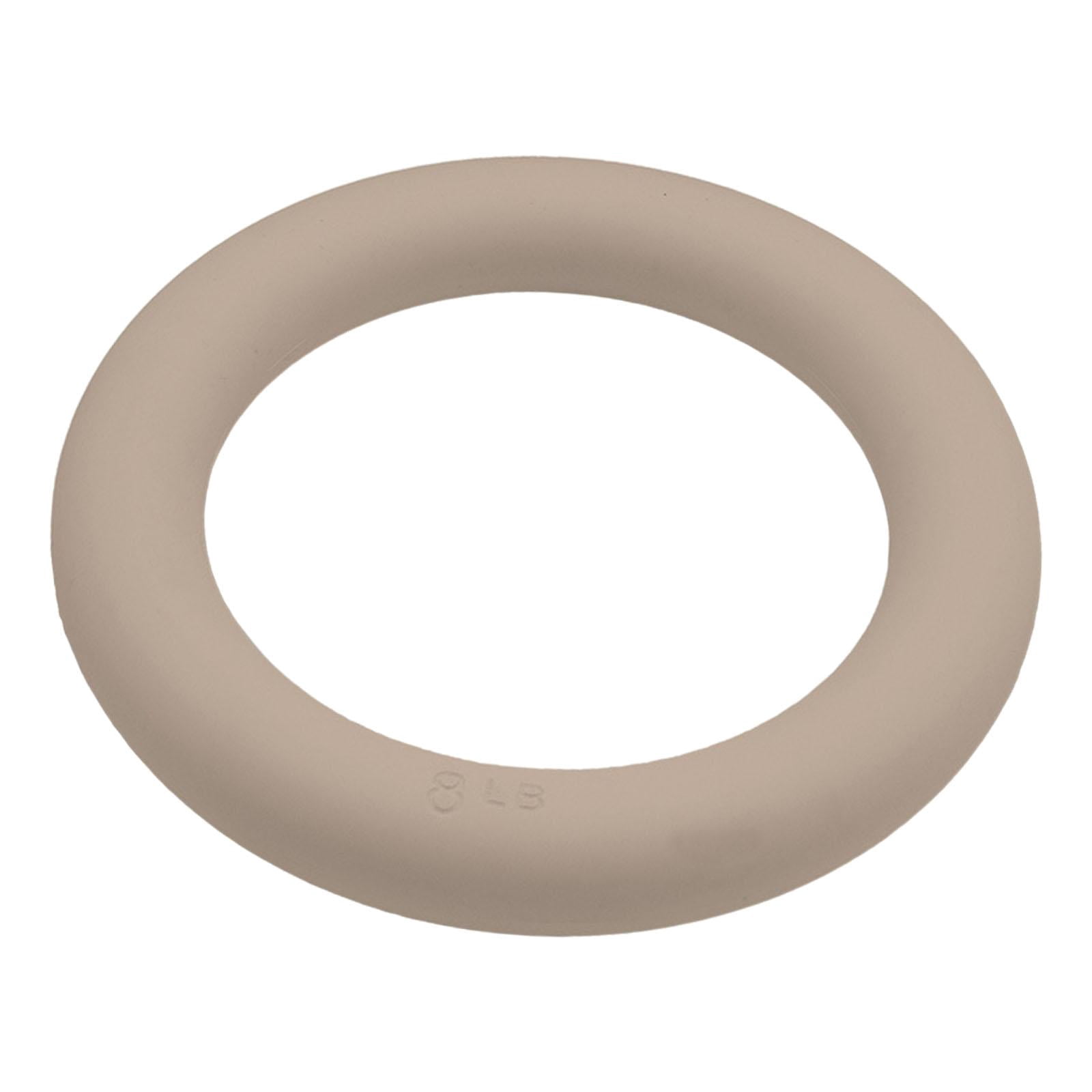 koolsoo Power Ring 8lbs Ergonomic Kettlebell for Home Fitness Core Training Aerobics light brown