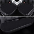 thumbnail image 4 of LSLJS 3Pcs Car Seat Cover Full Set Car Front Seat Covers and Rear Benches Cover Originals Winter Plush and Warm for Automotive SUV Truck and Van Full Size Winter Set, 4 of 8
