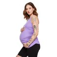 thumbnail image 4 of Paisley Sky Maternity Rib Tank Top, 4 of 6