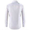 thumbnail image 3 of RXIRUCGD Chemises Cardigan pour Hommes Mode Décontractée Unies à Col Rabattu avec Boutons, Blanc, Taille : 3TG, 3 of 3