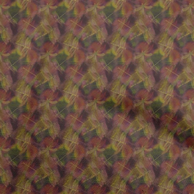 oneOone Rayon Red Fabric Asian Tie & Dye Craft Projects Decor Fabric Printed By The Yard 56 Inch Wide