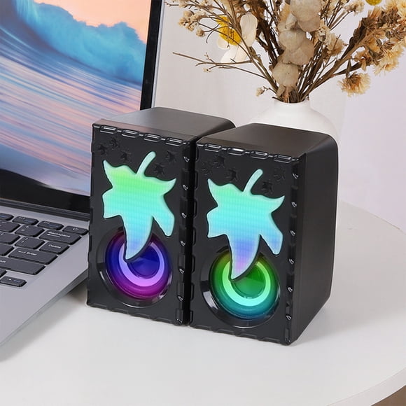 Tyidzon Wired Connection No Delay Plug And Play Surround Sound Clear Sound Quality Wired Speaker