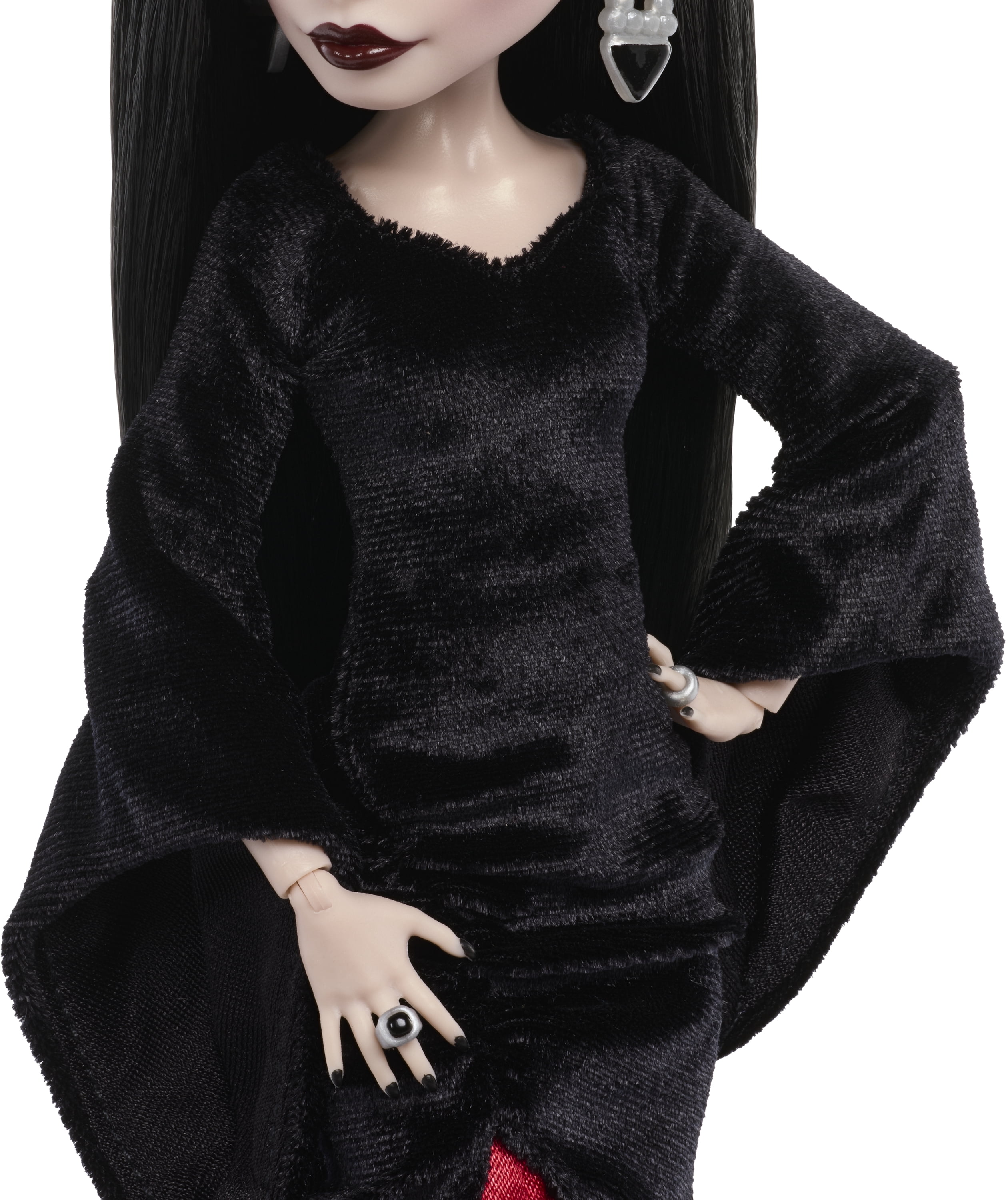 Monster High x Wednesday Collectible Doll, Morticia Addams in