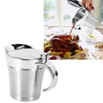thumbnail image 4 of Gravy Boat, Non Drip  Widely Use Sauce Jug Thumb Operated Lid  for Family Meals, 4 of 8