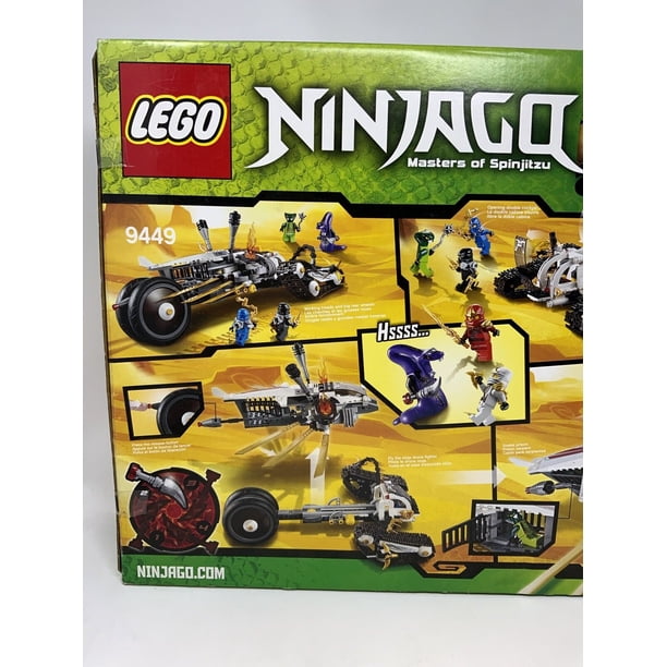 LEGO 9449 Ninjago Ultra Sonic Raider New Factory Sealed 622 pcs