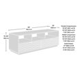 thumbnail image 4 of Sauder Morgan Main Credenza, White, 428259, 4 of 8