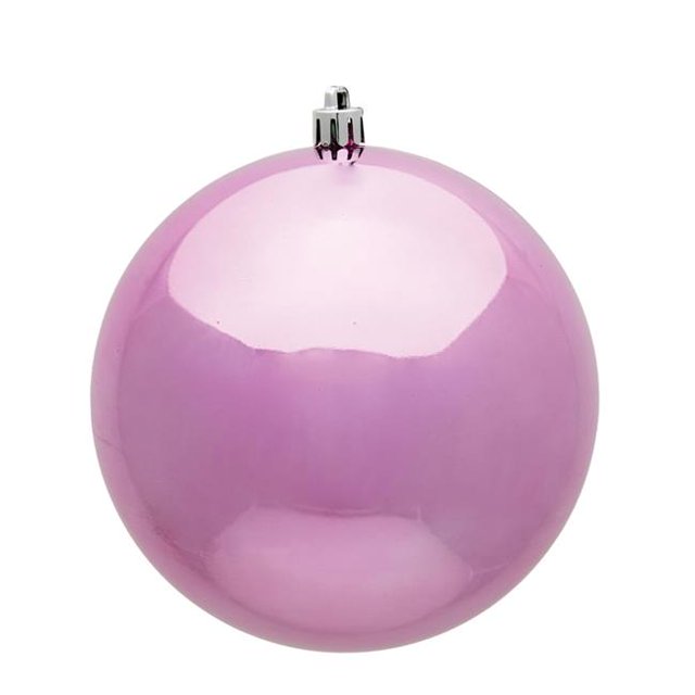 Vickerman N596079S 2.4 in. Pink Shiny Christmas Ornament Ball - 60 per Box
