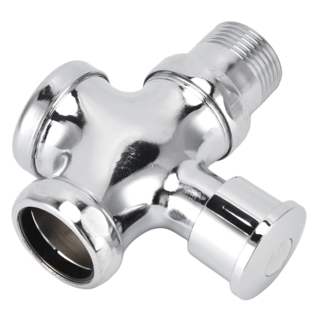 Valve de Chasse d'Eau avec Bouton Poussoir, Pièces de Rechange pour Réservoir de Toilette DN20 DN25