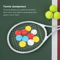 thumbnail image 2 of 10PCS Tennis Racket Vibration Dampeners Tennis Shape Tennis Racquet Shock Absorbers Tennis Racket Strings Dampers, 2 of 8