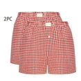 thumbnail image 4 of Shorts pour Femmes, Femmes Mignon Confortable Taille Élastique Bas Nouvelle Mode Imprimé Décontracté Short, 4 of 5