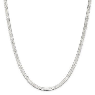 925 Sterling Silver 5.25mm Magic Herringbone Chain 20 Inch