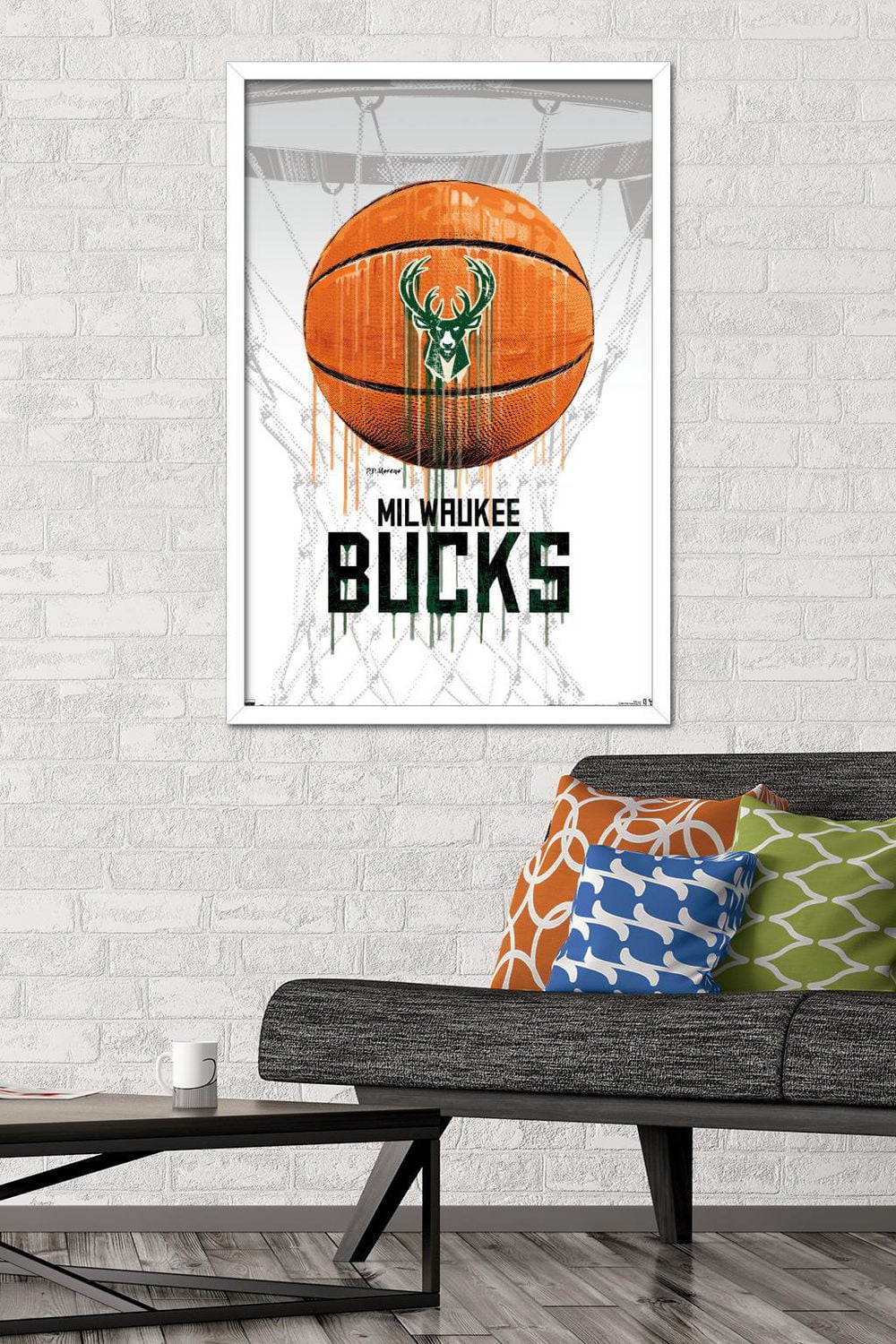 NBA Milwaukee Bucks - Ballon goutte à goutte 20