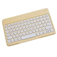thumbnail image 1 of Clavier de Machine à Écrire Sans Fil Portable Bluetooth Couleur Clavier d'Ordinateur, Mini Machine à Écrire Rétro Sans Fil Compacte au Design Flexible Clavier, Design Compact Ultra-Mince, 1 of 3