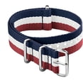 thumbnail image 1 of Nylon NATO Watch Strap, Premium Ballistic Unisex Watch Strap 18mm, 1 of 5
