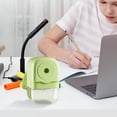 thumbnail image 4 of CaiYueKe Crayon Sharpener, Manual Hand Crank Crayon Sharpener, Transform Dull Crayons into Sharp, with Removable Shavings Container, for Home, Art Projects, and Travel, 4 of 7