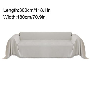Four-Season Herringbone Sofa Towel, Skin-Friendly, Machine Washable, Stylish Sofa Protector for Couch, Living Room, Bedroom, Chairs, Soft & Durable Home Decor for Year-Round Comfort