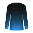 thumbnail image 5 of FAIWAD Women's V Neck Long Sleeve Tunic Tops Gradient Pleated Layered Button Down Slim Pullover Tops, 5 of 5