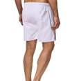 thumbnail image 4 of KIHOUT Short d'Été Rabais Mode Homme Uni Taille Élastique Taille Mi-Haute Ample Poches Bandage Short, 4 of 4