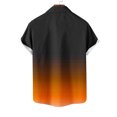 thumbnail image 3 of fatyb Button down Shirts for Men Short Sleeve Lightweight Beach Shirts Summer Gradient Collar Blouses, 3 of 4