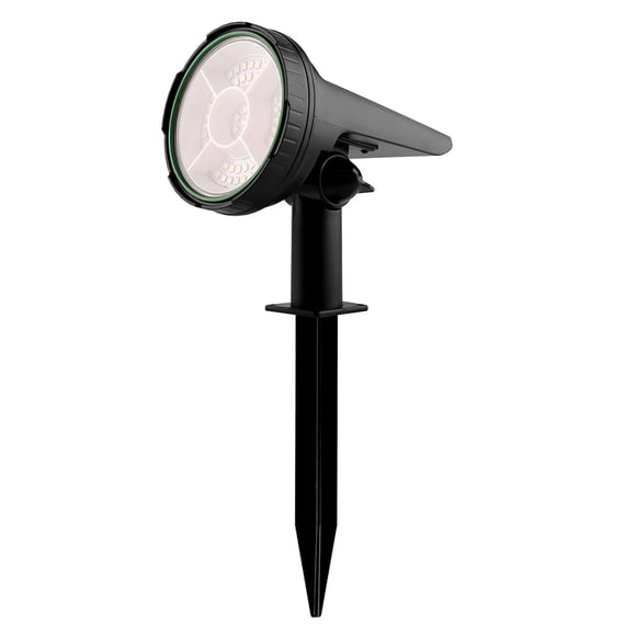 Ohufall Solar Courtyard Outdoor Waterproof Spotlight Floor Mounted Garden Tree Lights with solar lights outdoor waterproof outside solar lights