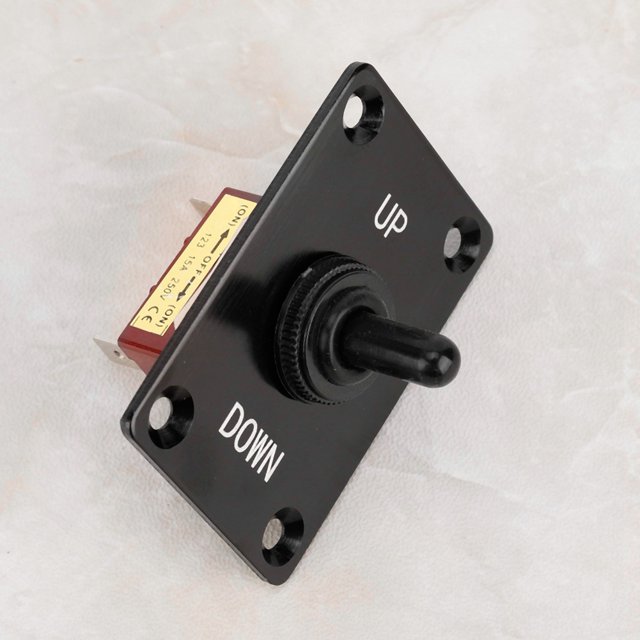 Interrupteur à Bascule à Bascule, Panneaux de Commutateur à Bascule Résistants à l'Abrasion à Haute Résistance à Économie DC12V pour Bateaux pour RVs pour Yachts