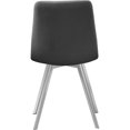 thumbnail image 2 of Meridian Furniture Annie Gray Velvet Dining Chair (Set of 2), 2 of 7