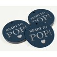 thumbnail image 3 of Inkdotpot Pack Of 100 Real Silver Foil Paper Tags Ready To Pop Baby Shower Favor Hang Tags, 3 of 6